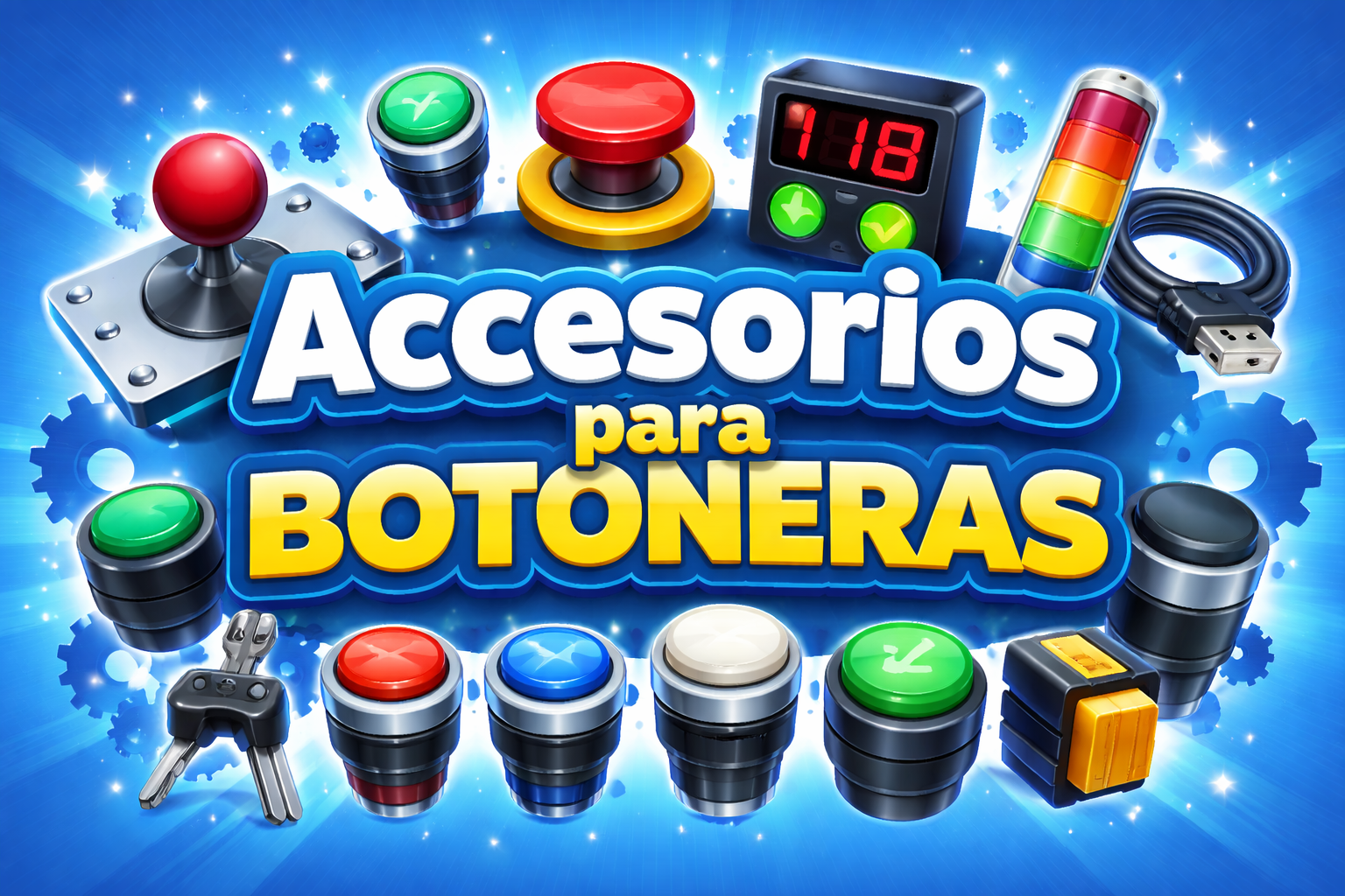 108CP - INT.PARA CORTINAS Y PORTONES C/CAJA