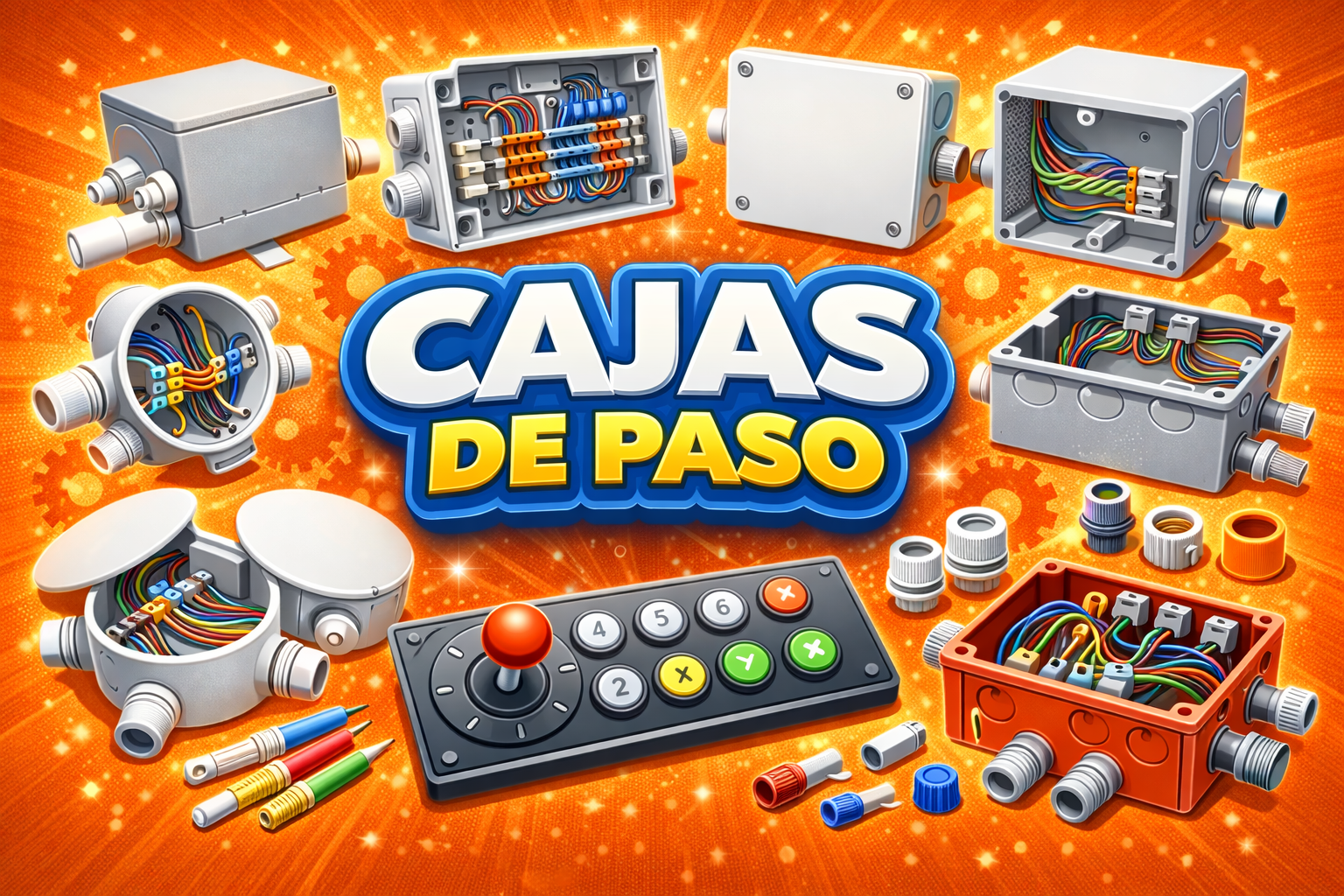 108CP - INT.PARA CORTINAS Y PORTONES C/CAJA