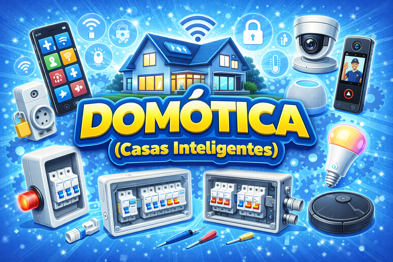 108CP - INT.PARA CORTINAS Y PORTONES C/CAJA