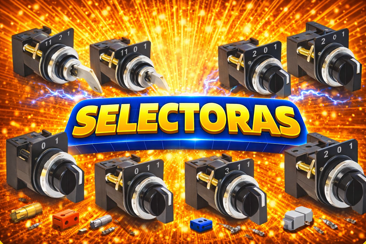 108CP - INT.PARA CORTINAS Y PORTONES C/CAJA